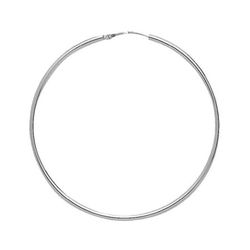 Pendientes Oro Blanco 18krs Argyor MRM Mujer (18)3141G Aro Liso En Brillo