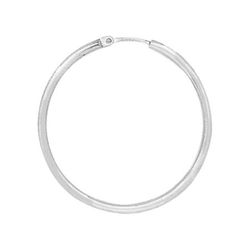 Pendientes Oro Blanco 18krs Argyor MRM Mujer (18)3145G Aro Liso En Brillo
