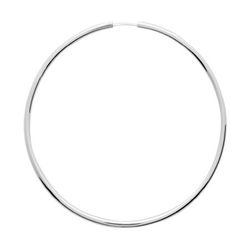 Pendientes Oro Blanco 18krs Argyor MRM Mujer (18)3146G Aro Liso En Brillo