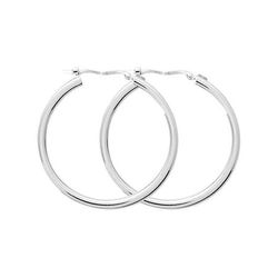 Pendientes Oro Blanco 18krs Argyor MRM Mujer (18)9000.25G Aro Liso En Brillo