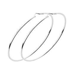 Pendientes Oro Blanco 18krs Argyor MRM Mujer (18)9005.55G Aro Liso En Brillo