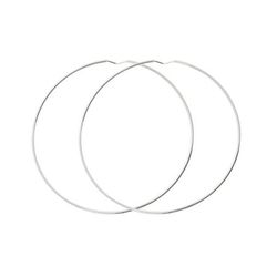 Pendientes Oro Blanco 18krs Argyor MRM Mujer (18)9006.60G Aro Liso En Brillo