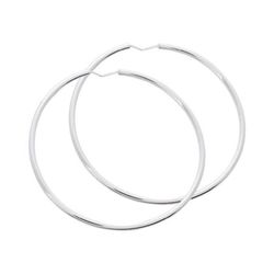 Pendientes Oro Blanco 18krs Argyor MRM Mujer (18)9007.40G Aro Liso En Brillo