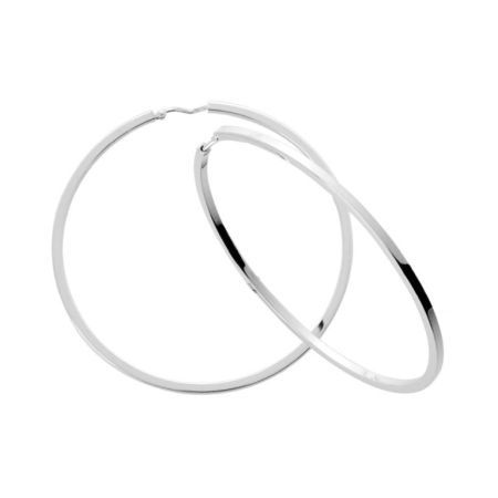 Pendientes Oro Blanco 18krs Argyor MRM Mujer (18)9058.55G Aro Liso En Brillo