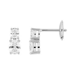 Pendientes Oro Blanco 18krs Argyor MRM Mujer (18)DS2034.21 Diamantes Laboratorio 0,92 ct SYN F-VS
