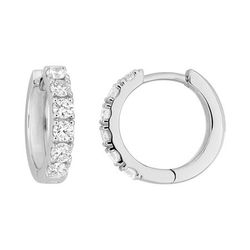 Pendientes Oro Blanco 18krs Argyor MRM Mujer (18)DS2039.21 Aro C. Diamantes Laboratorio 0,73 ct SYN F-VS