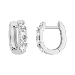 Pendientes Oro Blanco 18krs Argyor MRM Mujer (18)DS2041.21 Aro C. Diamantes Laboratorio 0,49 ct SYN F-VS