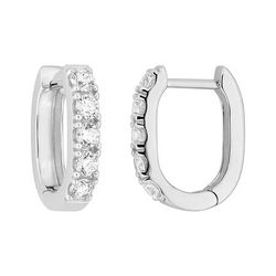 Pendientes Oro Blanco 18krs Argyor MRM Mujer (18)DS2042.21 Aro C. Diamantes Laboratorio 0,61 ct SYN F-VS
