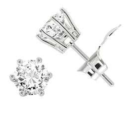 Pendientes Oro Blanco 18kts 0209537 Diamantes Laboratorio 2,00 cts