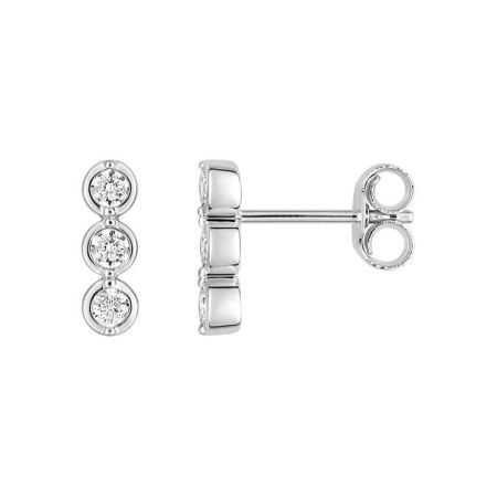 Pendientes Oro Blanco 18kts Argyor MRM  (18)2.7042.Z1 Circonitas