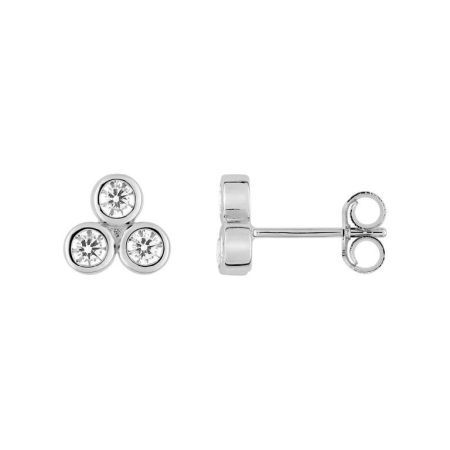 Pendientes Oro Blanco 18kts Argyor MRM  (18)2.7061.Z1 Circonitas