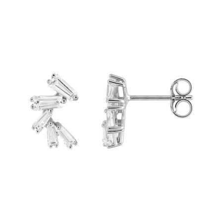 Pendientes Oro Blanco 18kts Argyor MRM  (18)2.7108.Z1 Circonitas