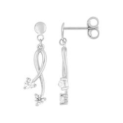 Pendientes Oro Blanco 18kts Argyor MRM (18)2.7114.Z1 Colgante Circonitas
