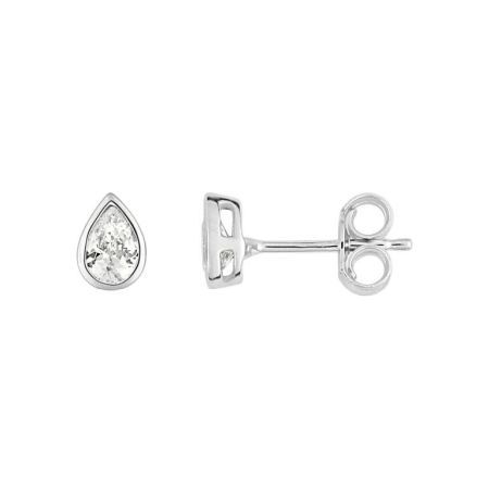 Pendientes Oro Blanco 18kts Argyor MRM  (18)2.7121.Z1 Circonitas