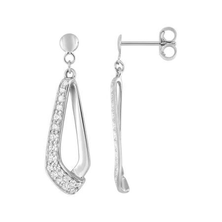Pendientes Oro Blanco 18kts Argyor MRM  (18)2.7152.Z1  Colgante C. Circonitas