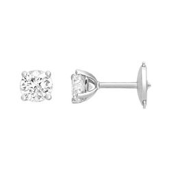 Pendientes Oro Blanco 18kts Argyor MRM (18)DS2002.21 Diamantes Laboratorio 1,00ct