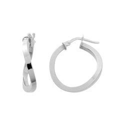 Pendientes Oro Blanco 18Kts Argyor MRM Mujer (18)3524.51G Aro Liso En Brillo