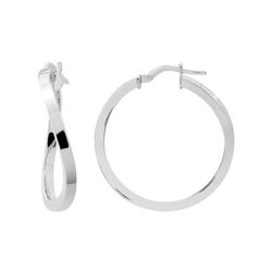 Pendientes Oro Blanco 18Kts Argyor MRM Mujer (18)3524.53G Aro Liso En Brillo