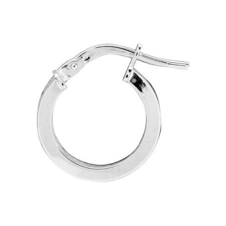 Pendientes Oro Blanco 9krs Argyor MRM Mujer (9)9K2660.1G Aro Liso En Brillo