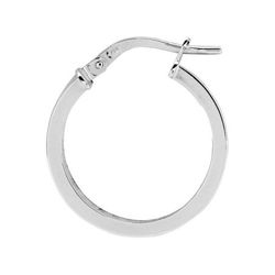 Pendientes Oro Blanco 9krs Argyor MRM Mujer (9)9K2660.2G Aro Liso En Brillo