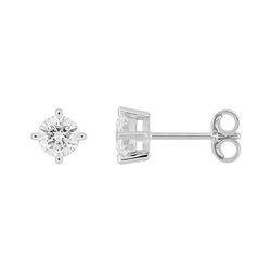 Pendientes Oro Blanco 9kts Argyor MRM (9)9KLGD244W Diamante Laboratorio 0,50ct DI.SYN F-VS