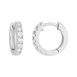 Pendientes Oro Blanco 9kts Argyor MRM (9)9KLGD292W Aro C. Diamantes Laboratorio 0,36ct DI.SYN F-VS