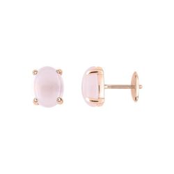 Pendientes Oro Rosa 18kts Joelli (18)J20004.Y4 Candy Cuarzo Rosa