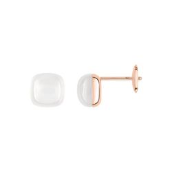 Pendientes Oro Rosa 18kts Joelli (18)J20005.M4 Candy Luna Blanca