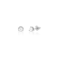 Pendientes Plata 03mm PEZ1569RH003 Circonita