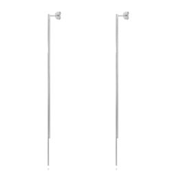 Pendientes Plata 10,5mm PEL1116RH Cadena