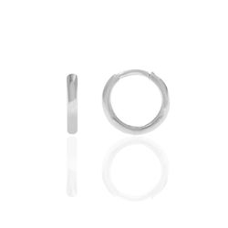 Sølv øreringe 11x2mm PE00679RH Hoop