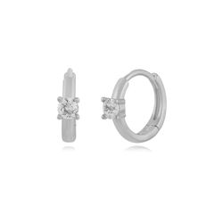 Pendientes Plata 12,5mm PEZ1543RH Circonitas