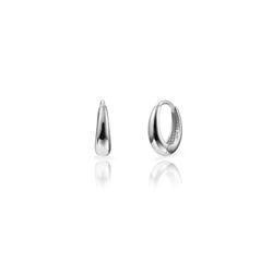 Pendientes Plata 13mm PEL1328RH13 Aro Oval En Brillo