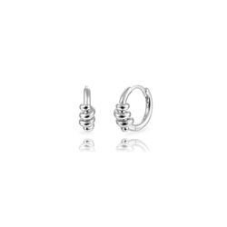 Pendientes Plata 13mm PEL1337RH Aro Retorcido