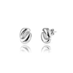 Pendientes Plata 13x9mm PEL1339RH13 Retorcido