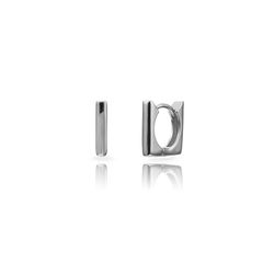 Pendientes Plata 15mm PEL1331RH15 Aro Cuadrado