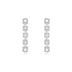 Pendientes Plata 36mm PEL1180RH Eslabón