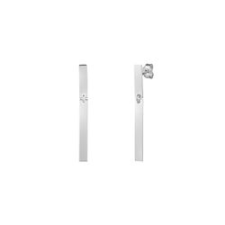 Pendientes Plata 42x5mm PEL1236PL Largos
