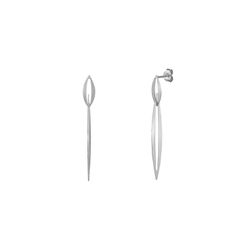 Pendientes Plata 48mm PEL1232RH Ovalos