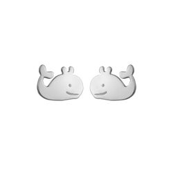 Pendientes Plata 6mm PEL1223PL Ballena