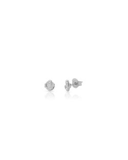 Pendientes Plata 6mm PEZ1574RH Cactus Circonitas