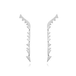Pendientes Plata 70x5,5mm PEL1177RH Largos