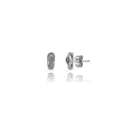 Pendientes Plata 7,5x3mm PEL1322RH Chanclas