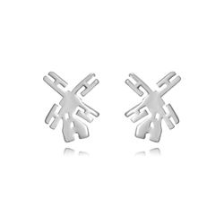Pendientes Plata 8mm PEL1186RH Molino