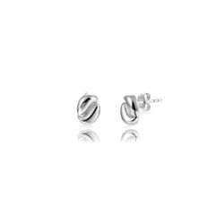 Pendientes Plata 8x6mm PEL1339RH08 Retorcido