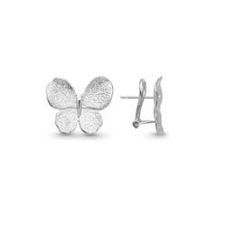 Pendientes Plata Argent Basic 2,2x2cm ARRM065 Mariposas