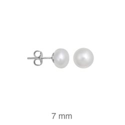 Pendientes Plata Argent Basic ARRVP27 Perlas