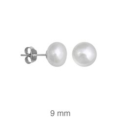 Pendientes Plata Argent Basic ARRVP29 Perlas