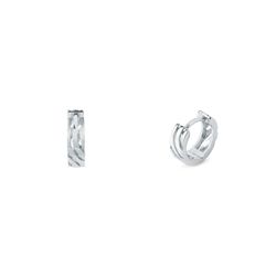 Pendientes Plata Argent Basic Mujer ARRG012 Aro Calado