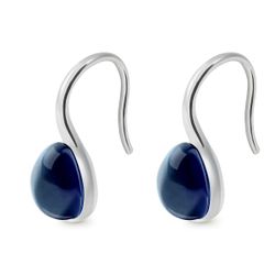 Pendientes Plata Argent Basic Mujer ARRJ005GGI Cristal Indigo